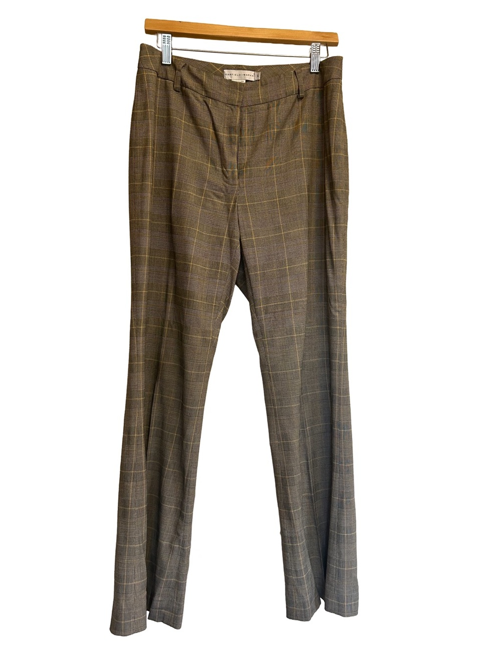 Vintage 90s Garfield Marks Plaid Lori Pant Wool Blend Trousers 6
